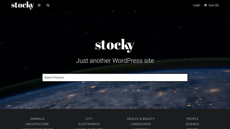 stocky wordpress theme